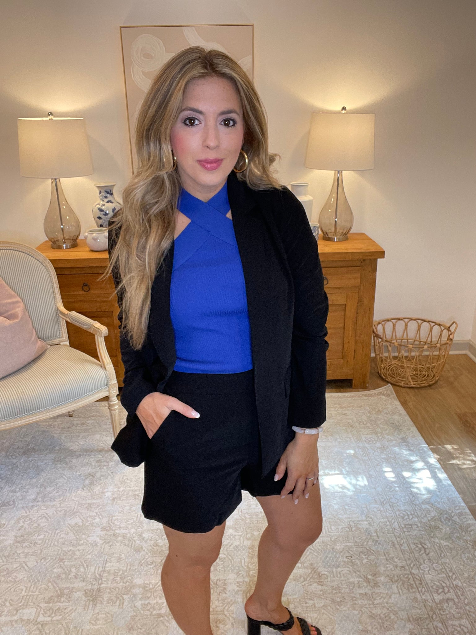 Black Dress Shorts